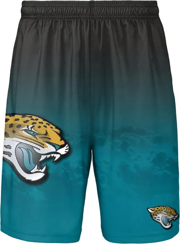 Vista 11 de FOCO Mens NFL Football Team Logo Gradient Big Logo Training Shorts