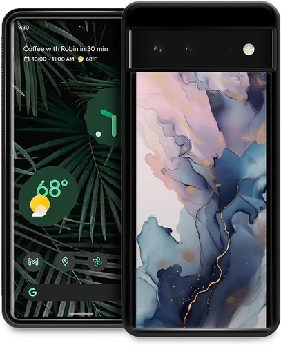 Vista 269 de Compatible con Google Pixel 4A 5G Mobile Case Creative Acrylic Panel trasero Silicona Protección Grip especialmente diseñado para Google Pixel 4A 5G