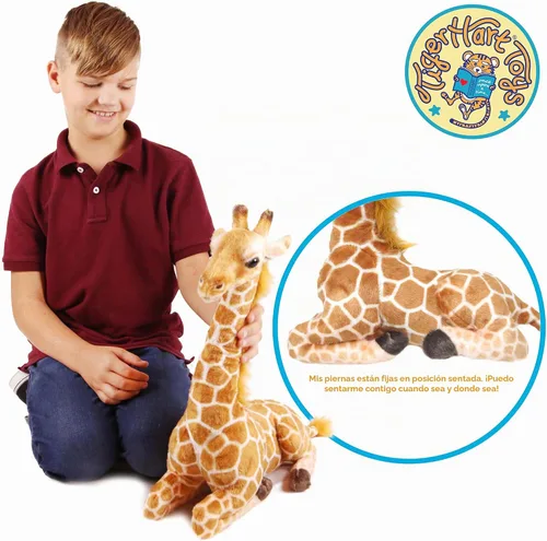 Vista 4 de TigerHart Jehlani La Jirafa - Peluche de 18 Pulgadas