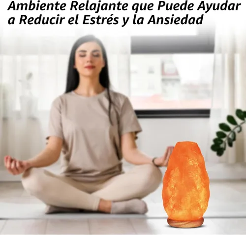 Vista 8 de Himalayan Glow Lámpara de sal con interruptor de atenuación táctil de 5-7 libras