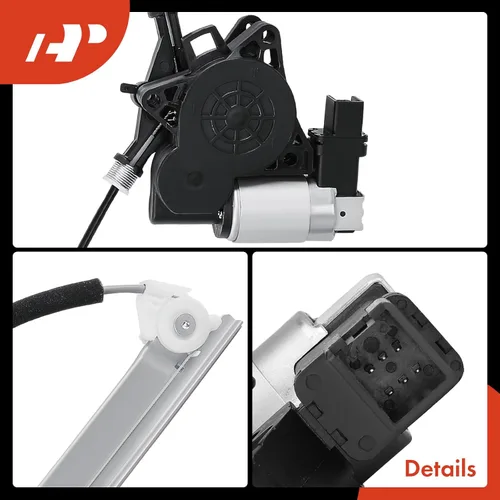 Vista 8 de A-Premium Elevalunas eléctrico con motor compatible con Mazda CX-7 2007-2012 Delantero izquierdo Compatible con Mazda CX-7 2007-2012