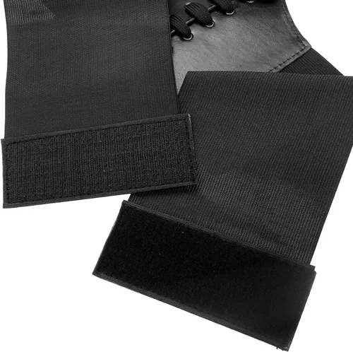Vista 5 de Ayliss Corsé de cintura con banda ancha elástica para mujer, color negro