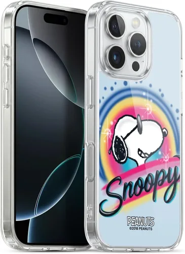 Vista 170 de Head Case Designs Funda de gel con licencia oficial de Peanuts Beach Surf Snoopy Boardwalk Airbrush [protección de grado militar] compatible