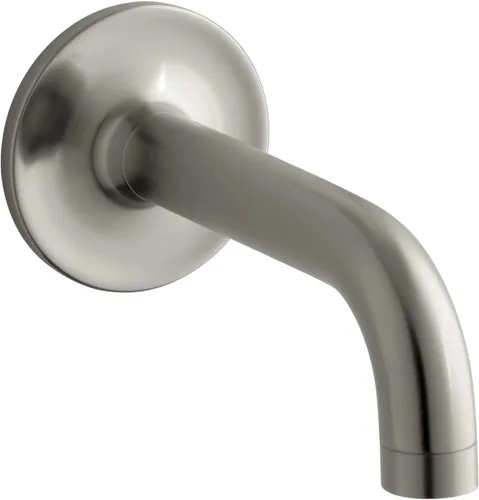 Vista 2 de Kohler 14427-BL Purist Caño de baño de 90 grados para montaje en pared, 2,5 gpm, negro mate