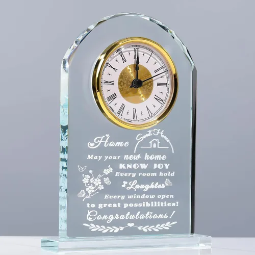 Vista 10 de Regalos de graduación Qianwei para él y ella - Reloj de cristal Clase de 2025 Regalos de presente para mujeres y hombres, graduados de universidad