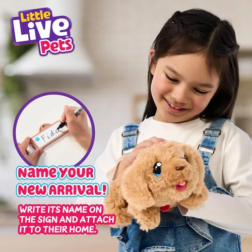 Vista 6 de Little Live Pets My Puppy's Home Playset, juego interactivo para perros