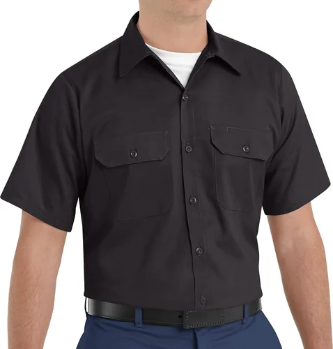 Vista 8 de Red Kap Camisa de uniforme utilitario para hombre