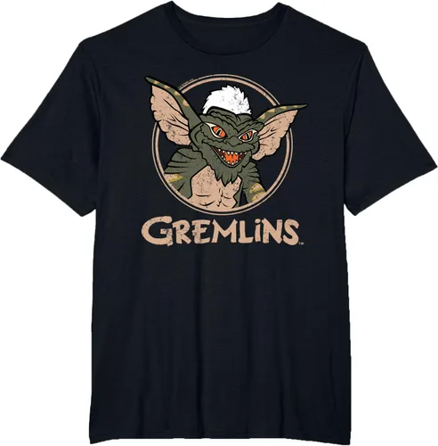 Vista 27 de Gremlins - Camiseta de dibujo Gremlins, Negro