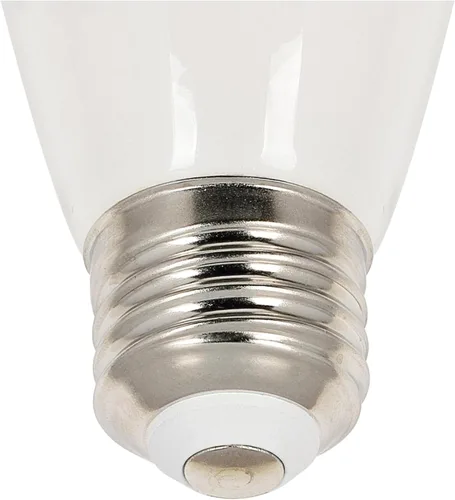 Vista 5 de Westinghouse 5282000 - Bombilla LED de filamento esmerilado S14 de 1 vatio (equivalente a 15 vatios), base media