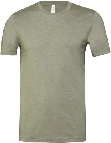 Vista 27 de Bella + Canvas Camiseta unisex de punto Heather CVC para adultos Gris jaspeado (Athletic Heather Gray)