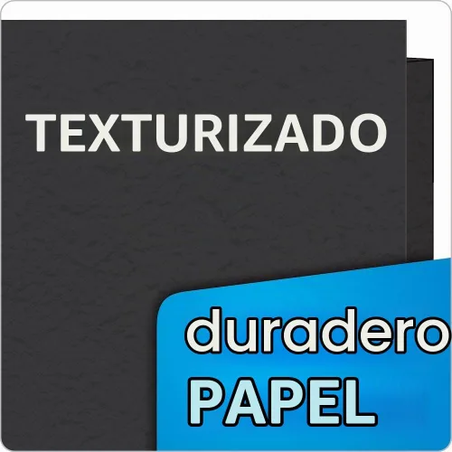 Vista 5 de Carpetas Oxford de doble bolsillo., Negro