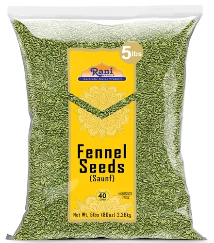Vista 16 de Rani Semillas de hinojo Lucknowi (hinojo pequeño fino) especias enteras 7 onzas (7.05 oz) ~ Todo natural Apto para gluten Sin OMG Vegano