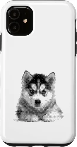 Vista 8 de Cute Siberian Husky for Dog Mom and Paw Parents Case for iPhone 16