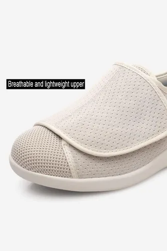 Vista 3 de Women Diabetic Shoes for Elderly Women Wide Shoes Walking Shoes Adjustable Closure Breathable Lightweight Non Slip Sneakers for Swollen Feet Edema