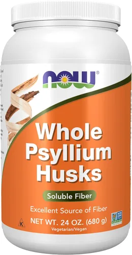 Vista 9 de NOW Suplementos, cáscaras enteras de psyllium, proyecto verificado sin OMG, fibra soluble, 16 onzas