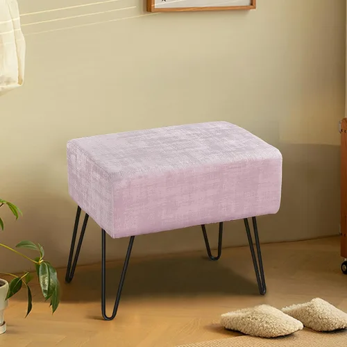 Vista 23 de Home Soft Things Otomana rectangular de terciopelo mullido de color verde ágata de 19 pulgadas para sala de estar, banco de entrada de espacio