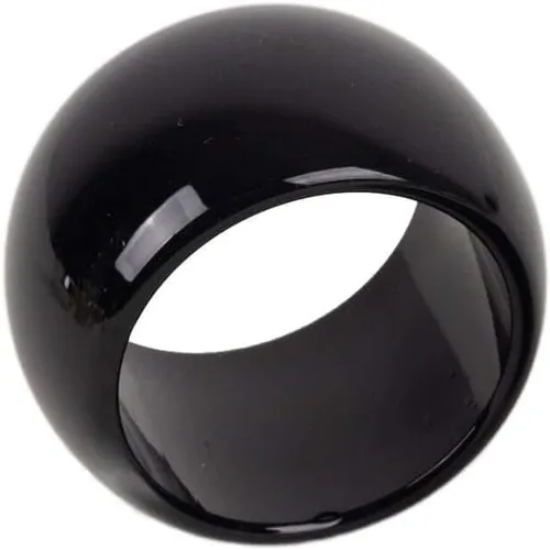 Vista 13 de Efavormart - Servilleteros acrílicos plateados metálicos brillantes (4 unidades)