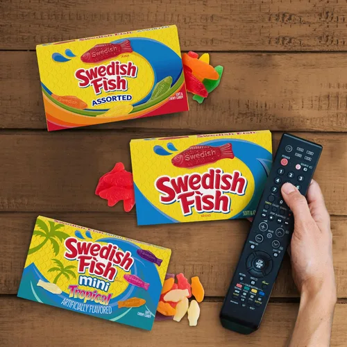 Vista 8 de SWEDISH FISH - Caramelos suaves y masticables, 3.1 oz