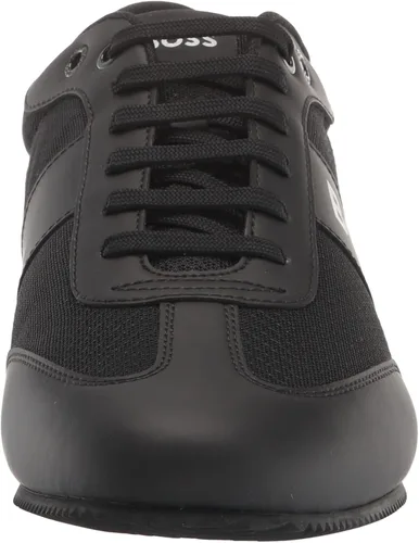 Vista 2 de BOSS Tenis de malla de nailon con logotipo grande para hombre