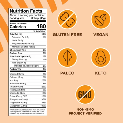 Vista 4 de Manitoba Harvest Corazones de Cáñamo, Semillas de Cáñamo Descascarilladas - 0.9 oz, Paquete de 12 - 10g de Proteína Vegetal y 12g de Omega 3 y 6 por
