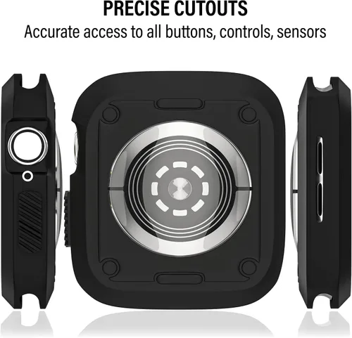 Vista 3 de Funda protectora exclusiva D & K de 1.5 pulgadas, compatible con Apple Watch, iWatch y relojes GPS, para hombres, mujeres y niños, iWatch 3/2/1