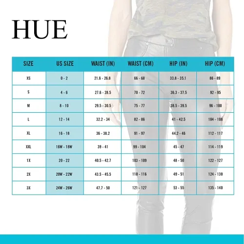 Vista 5 de HUE Leggings de piel sintética para mujer