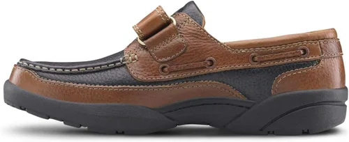 Vista 4 de Dr. Comfort Mike - Zapatos terapéuticos con cierre de velcro para hombre