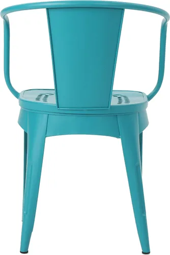 Vista 10 de Christopher Knight Home Lourdes Iron Bistro - Juego de 3 piezas, color verde azulado mate
