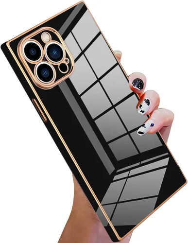 Vista 154 de KANGHAR Funda compatible con iPhone 12 de lujo con bonito diseño galvanizado, carcasa de cuerpo completo, antiarañazos, a prueba de golpes, funda