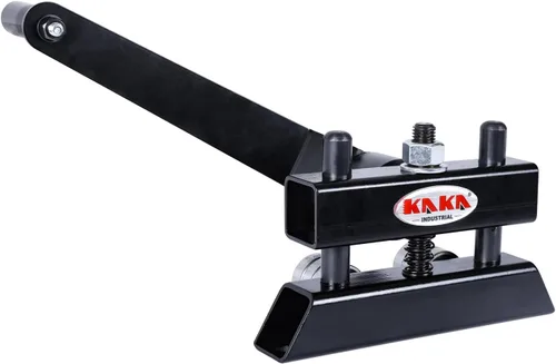 Vista 4 de Dobladora manual de rollo de anillo, 5/32" x 1-3/8" (0.157x1.378 in) Capacidad de acero suave, máquina de laminación de acero portátil, diámetro