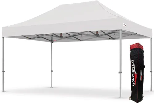 Vista 14 de Extreme Canopy Tienda de campaña desplegable instantánea de aluminio resistente comercial (rojo, 10 pies x 10 pies)