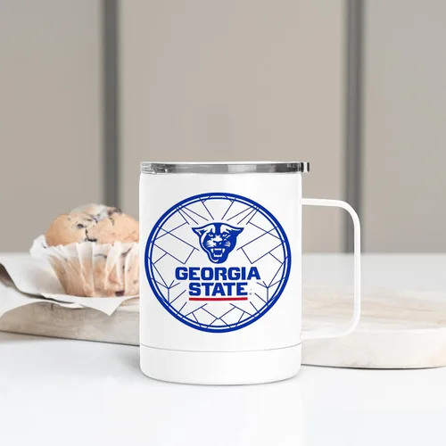 Vista 2 de Georgia State University - Taza de viaje de acero inoxidable de 13 onzas (Georgia State University 1)