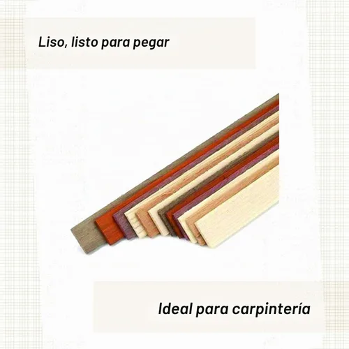 Vista 4 de Woodcraft Paquete de 12 tiras laminadoras