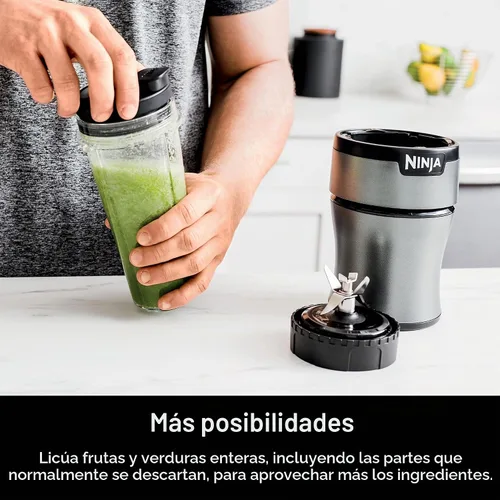 Vista 8 de Ninja BN300C, Mezclador personal Nutri-con tecnología de trituración