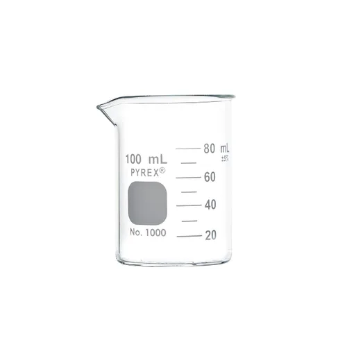 Vista 11 de PYREX Griffin - Vaso de precipitados de vidrio de borosilicato, vaso de precipitados de medición graduado de forma baja con pico, cristalería