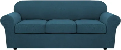Vista 16 de H.VERSAILTEX Fundas de Sofá Elásticas para Cojines Fundas de Sofá para Muebles de Sala Fundas Protectoras