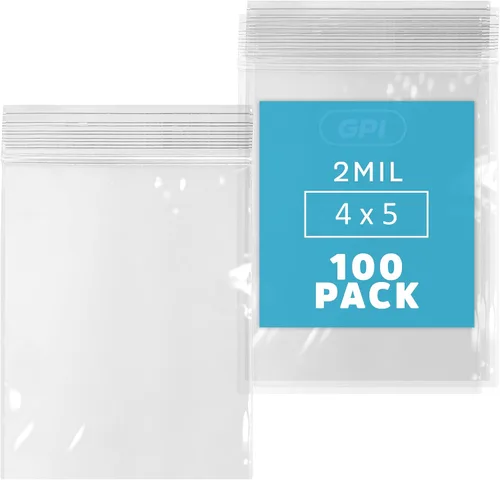 Vista 12 de GPI - Bolsas pequeñas con cremallera de 2 x 4 pulgadas, 1000 unidades, 2 mil, bolsas de plástico transparente con cierre de cremallera, con cierre