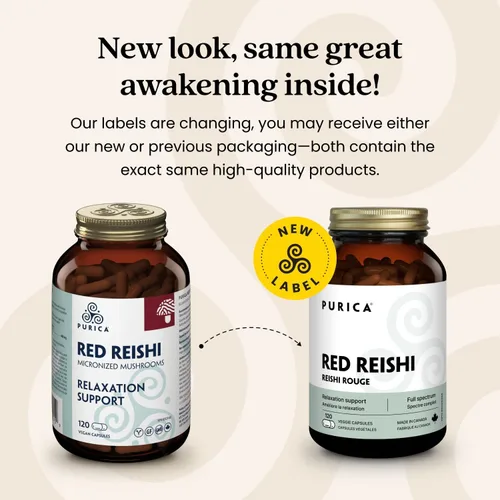 Vista 8 de PURICA Red Reishi, 120 CT