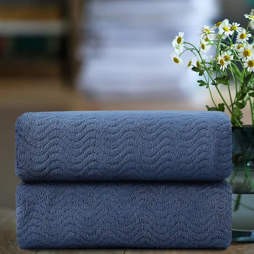 Vista 23 de Smuge Juego de toallas de baño texturizadas ultrasuaves de 8 piezas para baño, ducha, piscina, cocina, secado rápido, ligeras y altamente