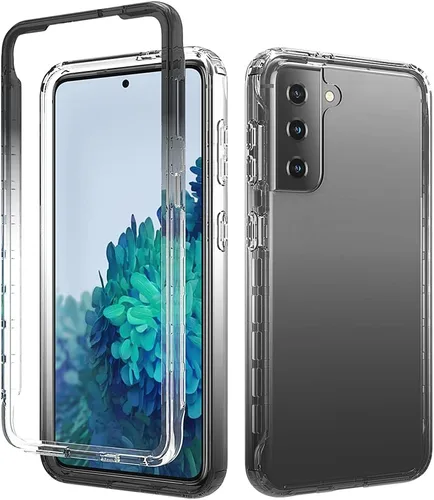 Vista 117 de Pzwoxukhov Funda para Xiaomi Poco M3 M2010J19CG M2010J19CI Caso, alta transparencia, color degradado, funda de absorción de impactos anticaída