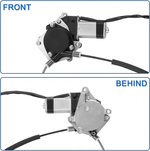Vista 10 de Obaee 751-712 Regulador de ventanilla eléctrica trasera izquierda del lado del conductor con motor compatible con Ford Escape 2008-2012, Mercury