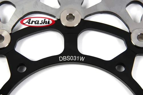 Vista 3 de Arashi Discos de freno delanteros y traseros para Yamaha YZF R1 R1M 2004-2006 2015-2022 / R6 2017-2019 / MT10 FZ10 (ABS) 2016-2020 / MT-10 FZ-10 SP