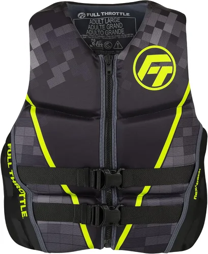 Vista 3 de Full Throttle Chaleco salvavidas de neopreno de secado rápido para jóvenes