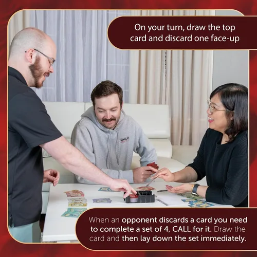 Vista 5 de Continuum Games Juego de cartas Mahjongg Gold Standard Edition