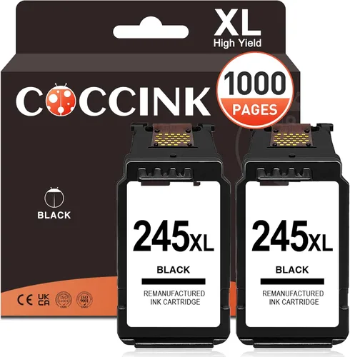 Vista 9 de COCCINK 246XL - Cartucho de tinta de color para Canon CL-246 XL CL-244 246 XL Funciona con Canon Pixma TS302 TS3122 TS3300 TS3320 TS3322 TR4520