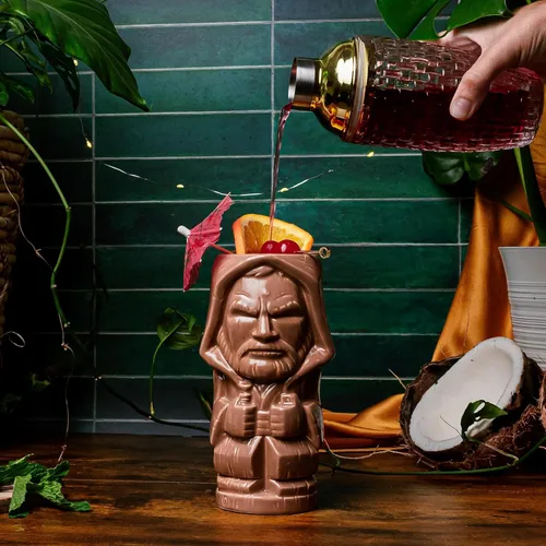Vista 2 de BEELINE CREATIVE INC. OBI WAN Kenobi Tiki Taza