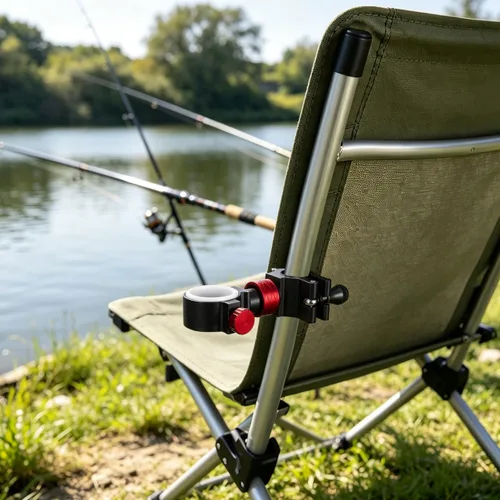 Vista 4 de BESPORTBLE Abrazadera para silla de pesca, clip de montaje de paraguas para silla de pesca al aire libre para playa