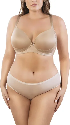 Vista 5 de PARFAIT Casey 2801 - Brasier sin costuras con relleno y alambre para mujer, Gris