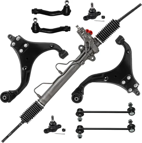 Vista 49 de Detroit Axle - Kit de suspensión frontal de 8 piezas para Chevy Silverado