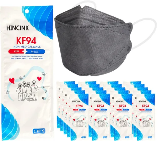 Vista 22 de Disposable Masks 10 Pack, 4-Layer Individually Wrapped Masks for Adults Adultos-colorido-a